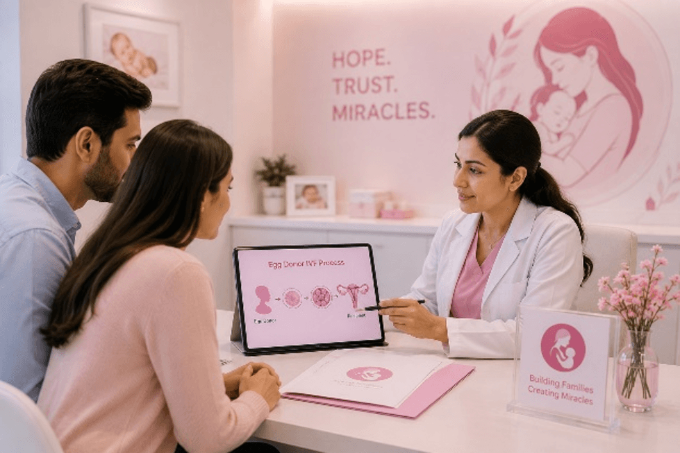 Egg donor IVF consultation with Dr. Mandavi Rai at Divine IVF, Noida