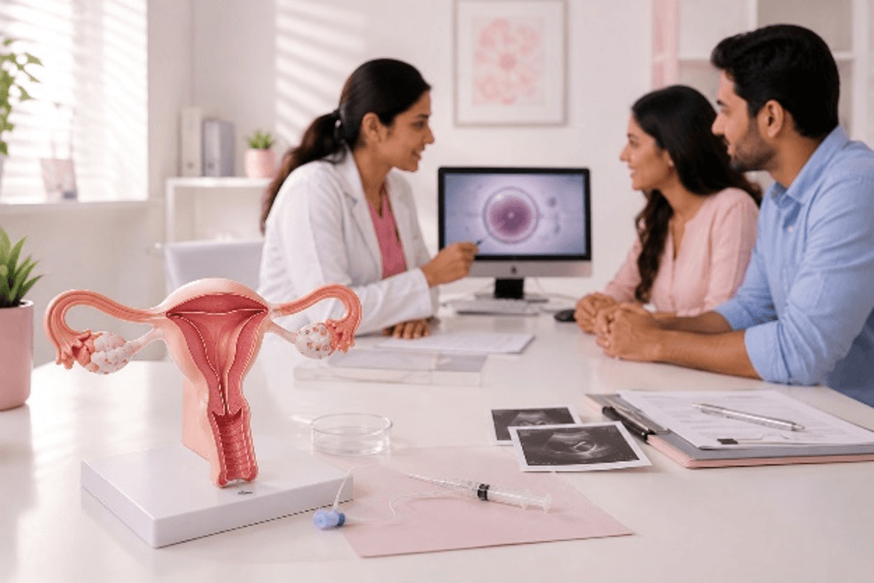 IUI treatment consultation with Dr. Mandavi Rai at Divine IVF, Noida