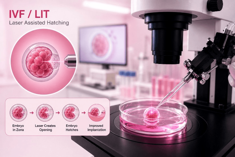 Lymphocyte Immunization Therapy clinical procedure at Divine IVF, Noida