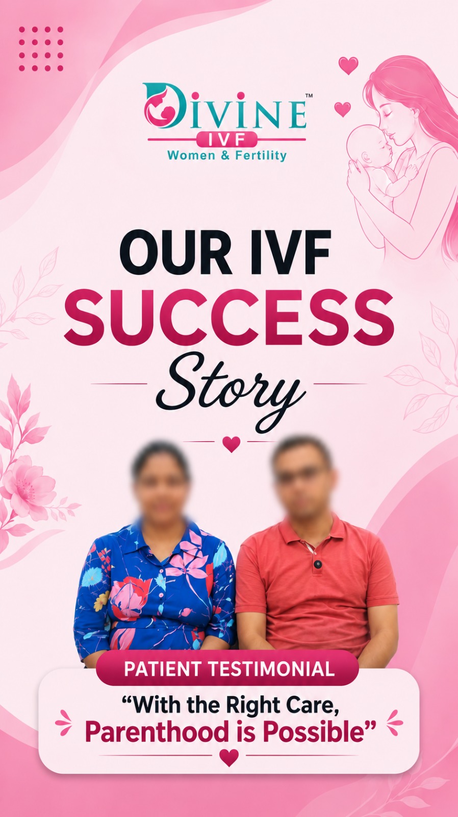 Patient Story 2's testimonial