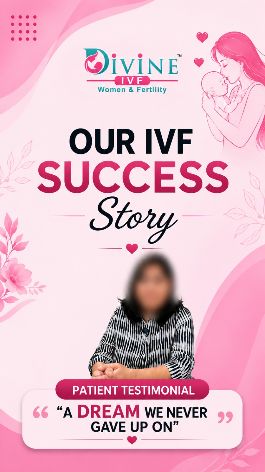 Patient Story 5's testimonial
